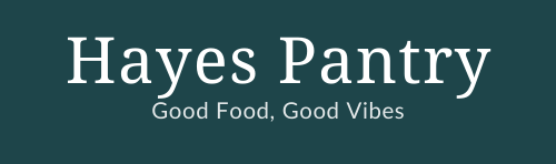 Hayes Pantry logo - good food good vibes